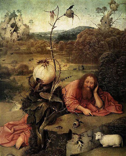 Hieronymus Bosch Saint John the Baptist Sweden oil painting art